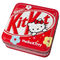 Forma roja del cuadrado de la caja del envase de la lata del metal del Hello Kitty para el acondicionamiento del caramelo y de los alimentos proveedor